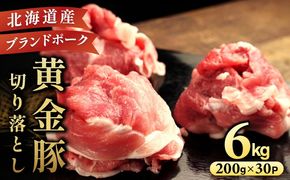 伊達 黄金豚 のジューシーな 切り落とし 肉  6kg【200g×30パック】三元豚  豚肉 ぶた肉 小間切れ スライス 小分け 冷凍