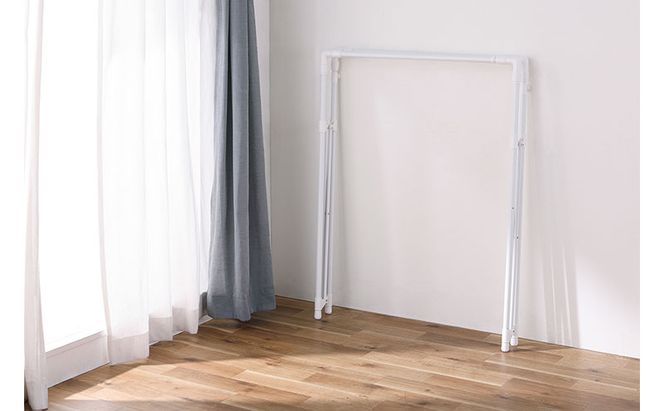 物干し 伸縮多機能スタイル物干し STSM-150 ホワイト 室内物干し 折りたたみ 物干しスタンド 室内 ハンガーラック 洗濯物干し 伸縮 1人暮らし おしゃれ  アイリスオーヤマ