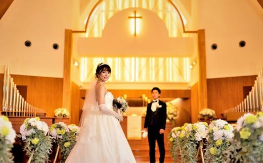 花巻温泉　宿泊付きフォトウエディング利用券 【858】