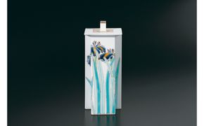 香炉　花菖蒲　山岸大成作 172111_CY3035