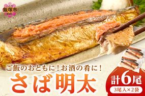 【A6-034】さば明太 6尾