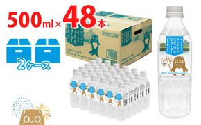 利根川原水 サカイタチ ミネラルウォーター 水 2ケース 500ml (24本×2ケース) 48本 水 K2252