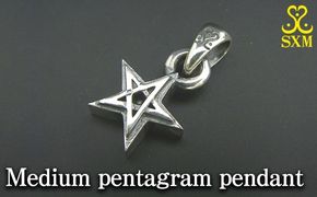 Medium pentagram pendant
