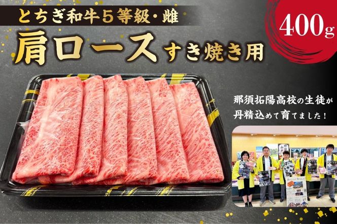 ns004-039 とちぎ和牛肩ロースすき焼き用400g