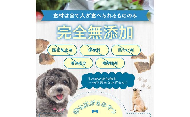 【R15002】ドッグフード 無添加 お魚おやつ6点セット 【犬の手作りごはん】