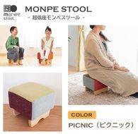 MONPE STOOL（超低座モンペスツール）PICNIC（ピクニック） 椅子