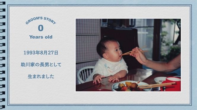 169-62-002　ここでしか見られない！ふたりのハイライトムービー！オーダーメイドでプロフィールムービーおつくりします ウエディング用プロフィールムービー 制作権【 茨城県 日立市 】