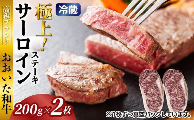 冷蔵発送/おおいた和牛サーロインステーキ400g_1792R-2