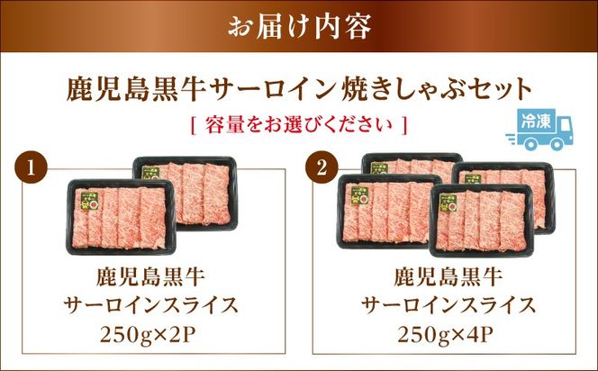 ＜選べる＞鹿児島黒牛サーロイン焼きしゃぶセット　K127-018_SKU