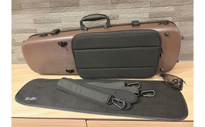 【人気！高評価】ヴァイオリン用ハードケース SUZUKIオリジナル ＜カラー：チョコブラウン＞ 232238_AD85VC04