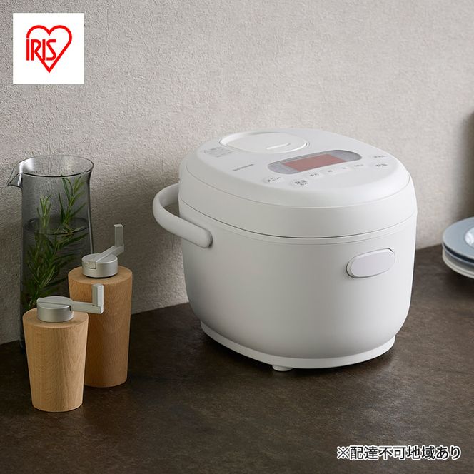 炊飯器 3合 アイリスオーヤマ ジャー RC-MDA30-W ホワイト マイコン 炊飯ジャー 銘柄炊き 炊き分け エコ 節電  新生活 一人暮らし 生活応援