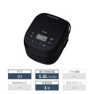 東芝 炊飯器 IH 本かまど炊き　5.5合 ブラック RC-10BHA(K) 【kw0240-0575-1】