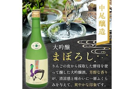 【びんご圏域連携】日本酒 飲み比べセット 720ml×3本 中汲み大吟醸40 純米大吟醸生地 名誉醉心 大吟醸まぼろし 株式会社天満屋《30日以内に出荷予定(土日祝除く)》酒 日本酒 さけ お酒---T-11---