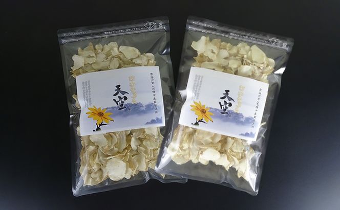 菊芋チップス 天空 200g（100g×2） チャック付きパック お菓子 スイーツ 乾燥 スライス 落葉農法 無農薬 スーパーフード 