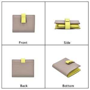 豊岡鞄noble二つ折れウォレット NU70-102-61グレージュ