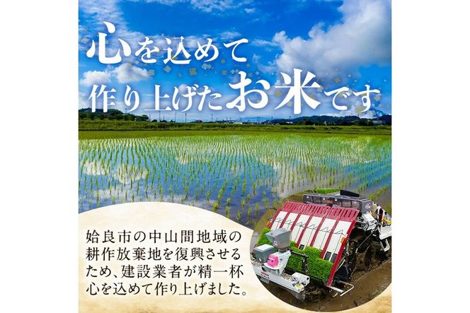 a1025 《令和7年産新米 先行予約受付中！2025年11月上旬以降順次発送予定》あいらふるさと応援米(計5kg)姶良市 お米 精米 白米 米 こめ コメ ご飯 ごはん ヒノヒカリ ひのひかり 5kg 5キロ【姶良のアグリM～】