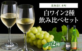 バックヴィンテージ 北海道仁木町 白2種飲み比べセット【Domaine Bless×naritaya】 お酒 酒 果実酒 晩酌 葡萄 ぶどう ブドウ 料理 食事 お祝い 北海道 仁木町 飲み比べ