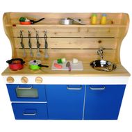 N6003_ままごとキッチンｗ870 青
