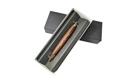 伝統工芸　「拭き漆のボールペン」 (生漆)  岸田仏壇店（Aa-001）  