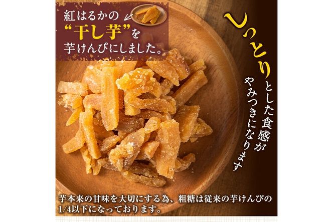 a885 しっとり食感の干し芋けんぴ(合計1kg・100g×10袋)【ファーム工房】国産 鹿児島県産 長期熟成 紅はるか ほしいも 干しいも 干し芋 焼芋 焼き芋 着色料・保存料不使用 無添加 スイーツ おやつ