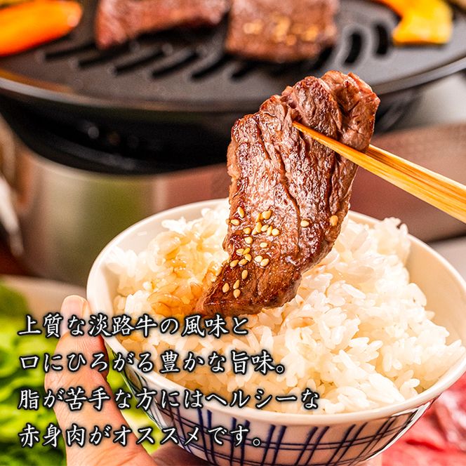 淡路牛 赤身焼肉タレ漬け 900g（300g×3PC）焼肉