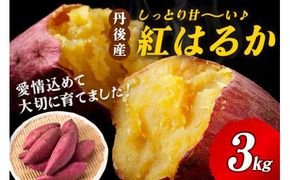 【先行予約】丹後産　さつまいも　紅はるか3kg　2027年3月中旬～配送　お野菜 野菜 正規品 ふるさと納税 さつまいも ふるさと納税 紅はるか べにはるか 甘い　AM00746_04