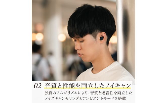 ANC完全ワイヤレスイヤホン final ZE300 GREIGE / ZE3000 小型モデル /ノイズキャンセリング/ノイキャン/外音取り込み/マイク付き 141305_DC56VC02