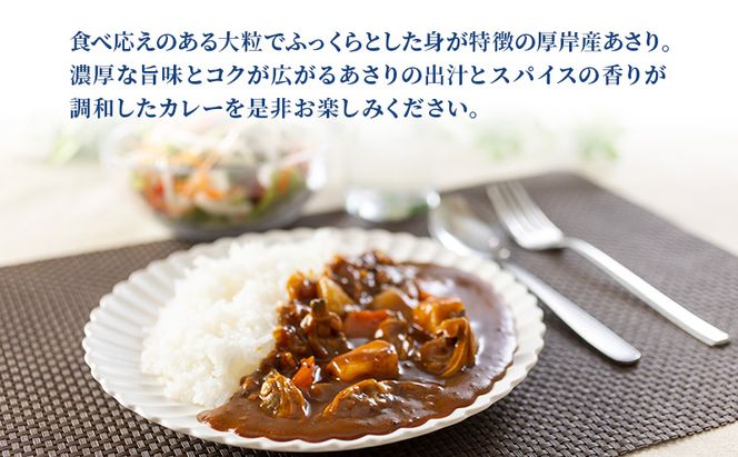 あさりカレー 2個 あさり アサリ カレー レトルトカレー レトルト食品 加工品