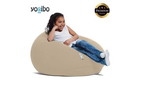 Yogibo Drop Premium（ヨギボー ドロップ プレミアム）＜ライトグレー＞-[G763-15]