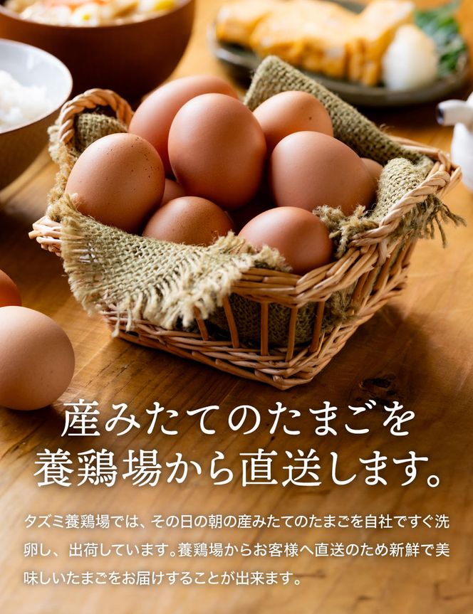 【累計600万個突破！】★TVで紹介されました★【定期便】タズミの卵Ｍサイズ（20個×6か月）030AB02N.／こだわり卵 市川町産 兵庫県産 たまご たまごかけご飯 玉子 生卵 鶏卵 タマゴ 卵焼き TKG 6か月 定期便