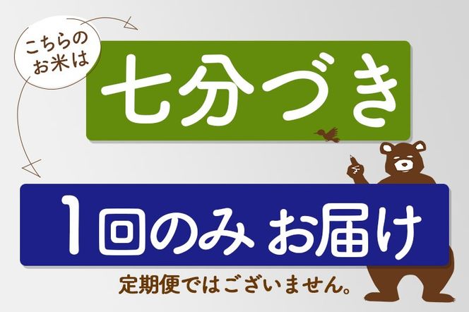 ※新米 令和6年産※秋田県産 あきたこまち 8kg【7分づき】(2kg小分け袋)【1回のみお届け】2024産 お届け時期選べる お米 おおもり|oomr-40501