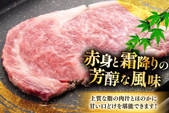 牛肉 博多和牛 ロースステーキ用 200g 2枚入 400g [JA全農ミートフーズ 福岡県 筑紫野市 21761319] ロース ステーキ 小分け 冷凍 焼肉 焼き肉 牛 和牛 肉
