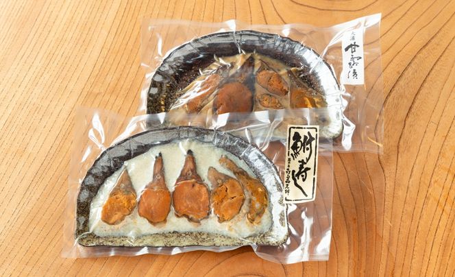 【B-905】総本家喜多品老舗　四〇〇年鮒寿し 二種食べ比べ（飯漬スライスパック・大溝 甘露漬スライスパック） 【高島屋選定品】