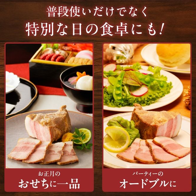 【丸小本店】肉屋自慢のローストポーク　200g×5個セット［102T10］