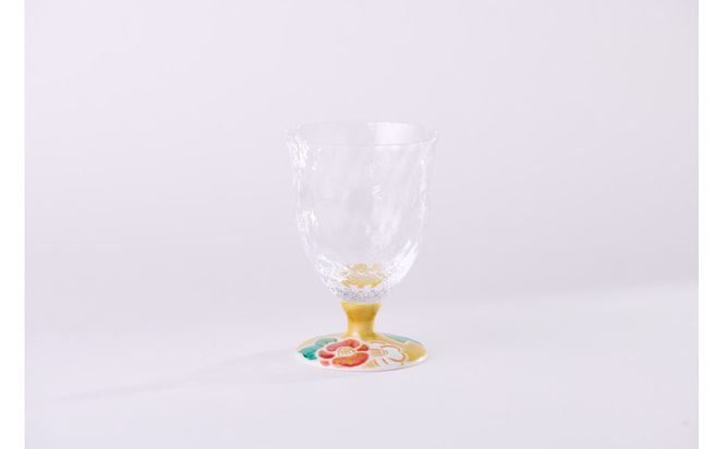 ペアフリーグラス小（格子）山茶花 172111_CY6003