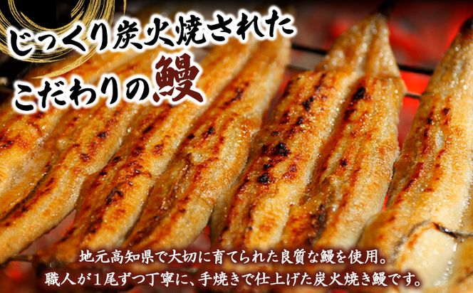 【１２回定期便】炭火手焼のうなぎ蒲焼130g×１尾セット 蒲焼のたれ付き - 鰻 ウナギ タレ付き たれ 夕飯 夕食 ご飯のお供 うな丼 うな重 丼ぶり ひつまぶし おつまみ 養殖 土用の丑の日 スタミナ 国産 高知県 香南市 冷凍 Wfb-0024