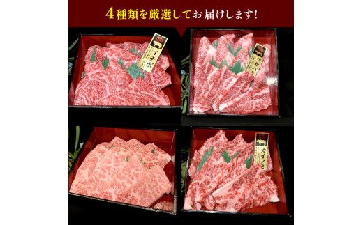 【スピード発送】【 常陸牛 希少部位 】 焼肉 食べ比べ 4種 セット ( 茨城県共通返礼品 ) 国産 焼き肉 バーベキュー BBQ お肉 サーロイン バラ ブランド牛[BM051us]
