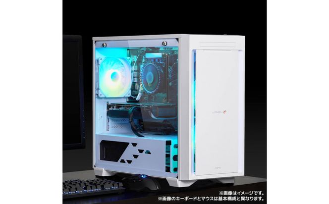 パソコン工房 4年間物損保証 ミニタワーゲーミングPC Ryzen 7/5070 Ti/No.397 322032_EE152