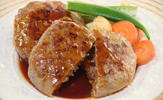 肉質等級最高5ランク「仙台牛」のジューシーハンバーグ5個　【お肉・ハンバーグ・簡単調理・焼くだけ】 041009_BG004