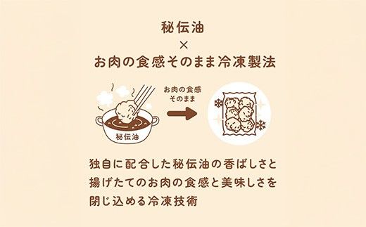 【カネ吉山本】揚げたてお肉の食感そのまま むねから揚げ（塩こうじ）200g×3パック【Y211W】（滋賀県　近江八幡市）