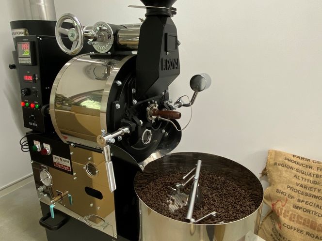 【深煎り】ホシガラスブレンド 200g 【粉】｜ 飲料 嗜好品 カフェイン 珈琲 coffee ブレンド 伊那 長野 信州 ふるさと納税 【008-40】