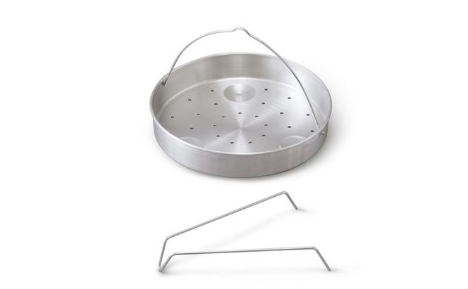 圧力鍋 両手圧力鍋5L RAN-5L 5L ih ガス ガス対応 ih対応 アイリスオーヤマ 圧力なべ レシピブック付き 蓋 ふた 中かご 蒸し皿 セット 簡単操作 両手鍋 両手圧力鍋 鍋 なべ ナベ 圧力 時短 調理器具 プレゼント