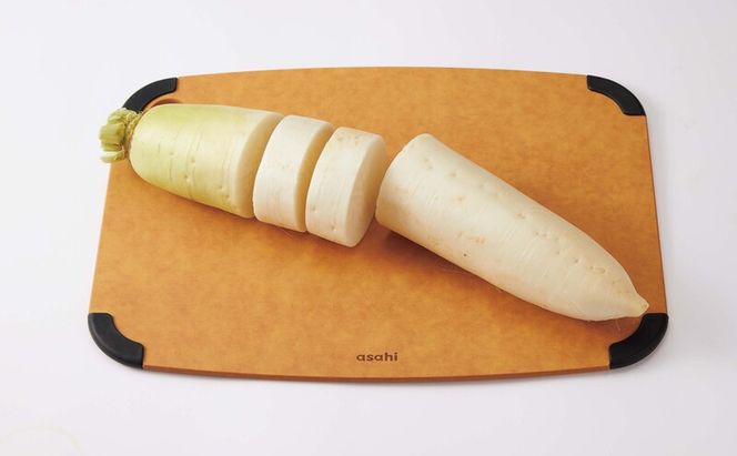 [ ミクロまな板 (L) (M) (S) セット 茶 ] アサヒ軽金属 