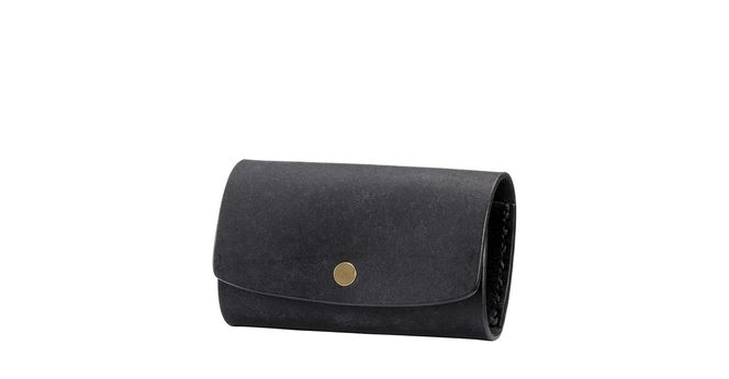 豊岡財布 haaki Leather キーケース HLC501 ネロ / キーホルダー 鍵入れ 革 革小物 牛皮革 メンズ レディース プエブロレザー 手縫いのステッチ ハンドメイド シンプル デザイン 無地 KOMOREBI 木和田正昭商店