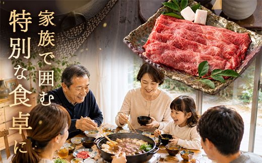 【4等級以上】【近江牛　ウデ】すき焼・しゃぶしゃぶ用【500ｇ】【BI02W】