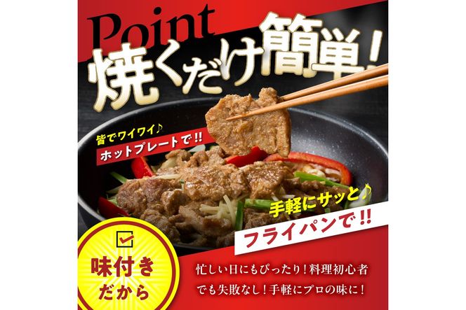 【ジンギスカン食べ比べ！】尾谷のジンギスカン 食べ比べ(味付ラム500g×1袋・豚500g×2袋)×1セット ( ラム肉 羊 豚肉 簡単調理 ジンギスカン )【045-0016】