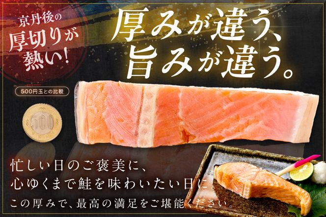お手軽！絶品！厚切り　塩銀鮭切身 約1kg（プロトン凍結　訳あり　不揃い）　YK00579