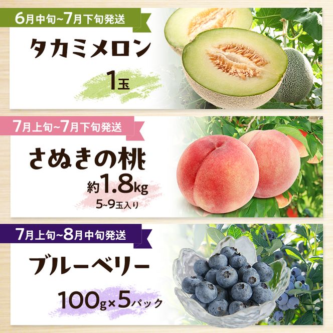 フルーツ定期便 果物 定期便 全13回 香川県産 国産 讃岐 香緑キウイ さぬきひめ苺 いちご デコポン びわ メロン 桃 ブルーベリー ぶどう シャインマスカット さぬきキウイっこ 小原紅早生みかん みかん くだもの 五色青果 香川県 東かがわ市