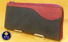 Vague　L字タイプ長財布　(バレヌブルー)