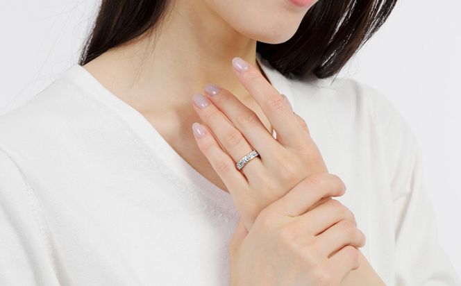 0.50CT　PT950 ハードプラチナ ダイヤ リング R3781DI-P2【サイズ：8号～15号（0.5刻み可）】　ダイヤモンド 指輪 ダイヤリング ジュエリー 宝石 ギフト 贈り物 プレゼント